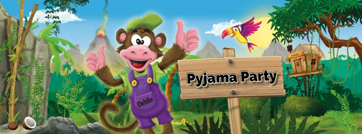 Oehlie's pyjama party 6 februari